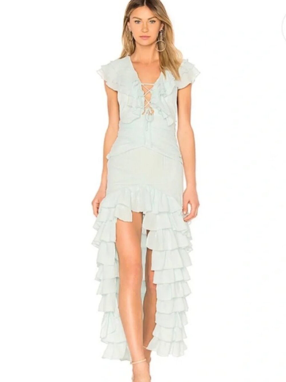 NWT Revolve NBD Te Quiero Dress in Baby Blue XS